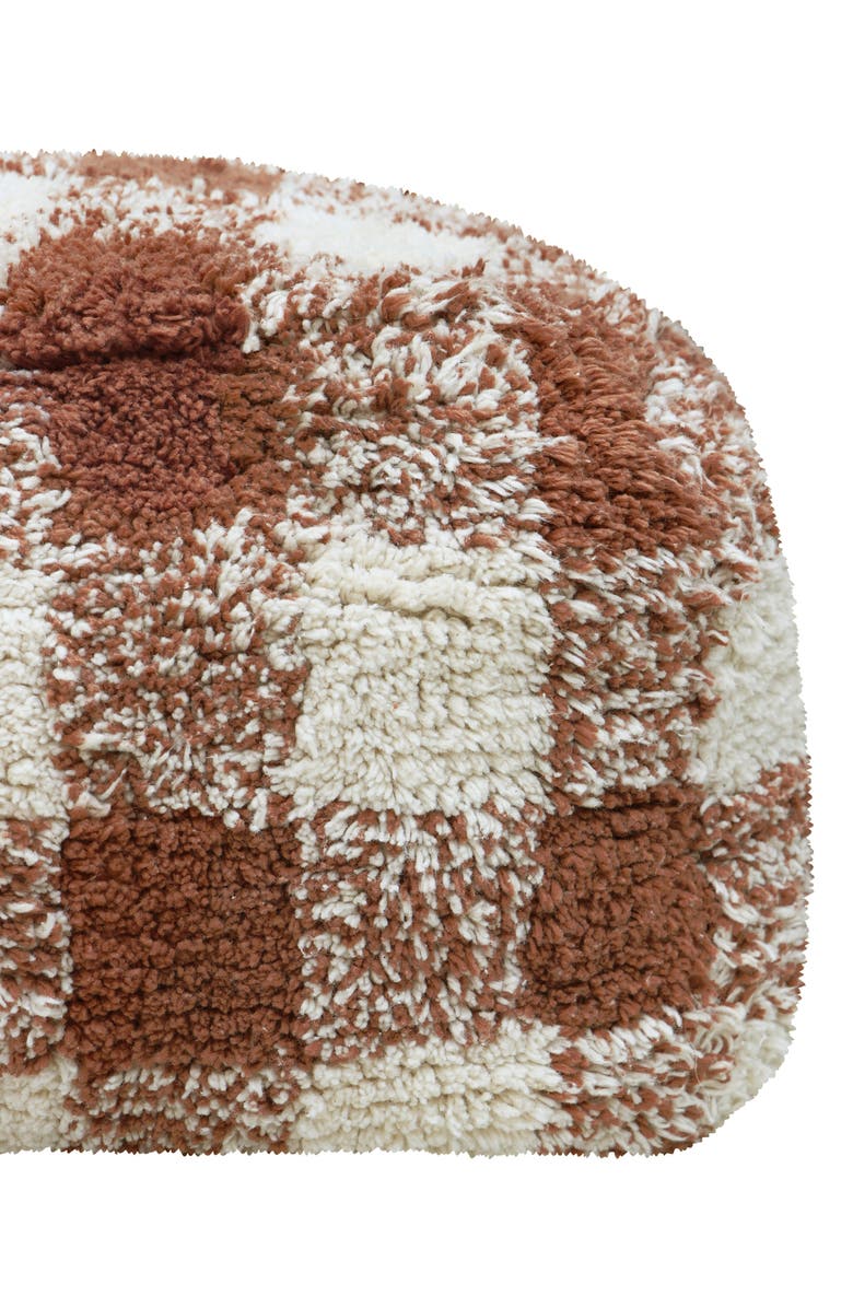 Lorena Canals Vichy Pouf, Alternate, color, Toffee