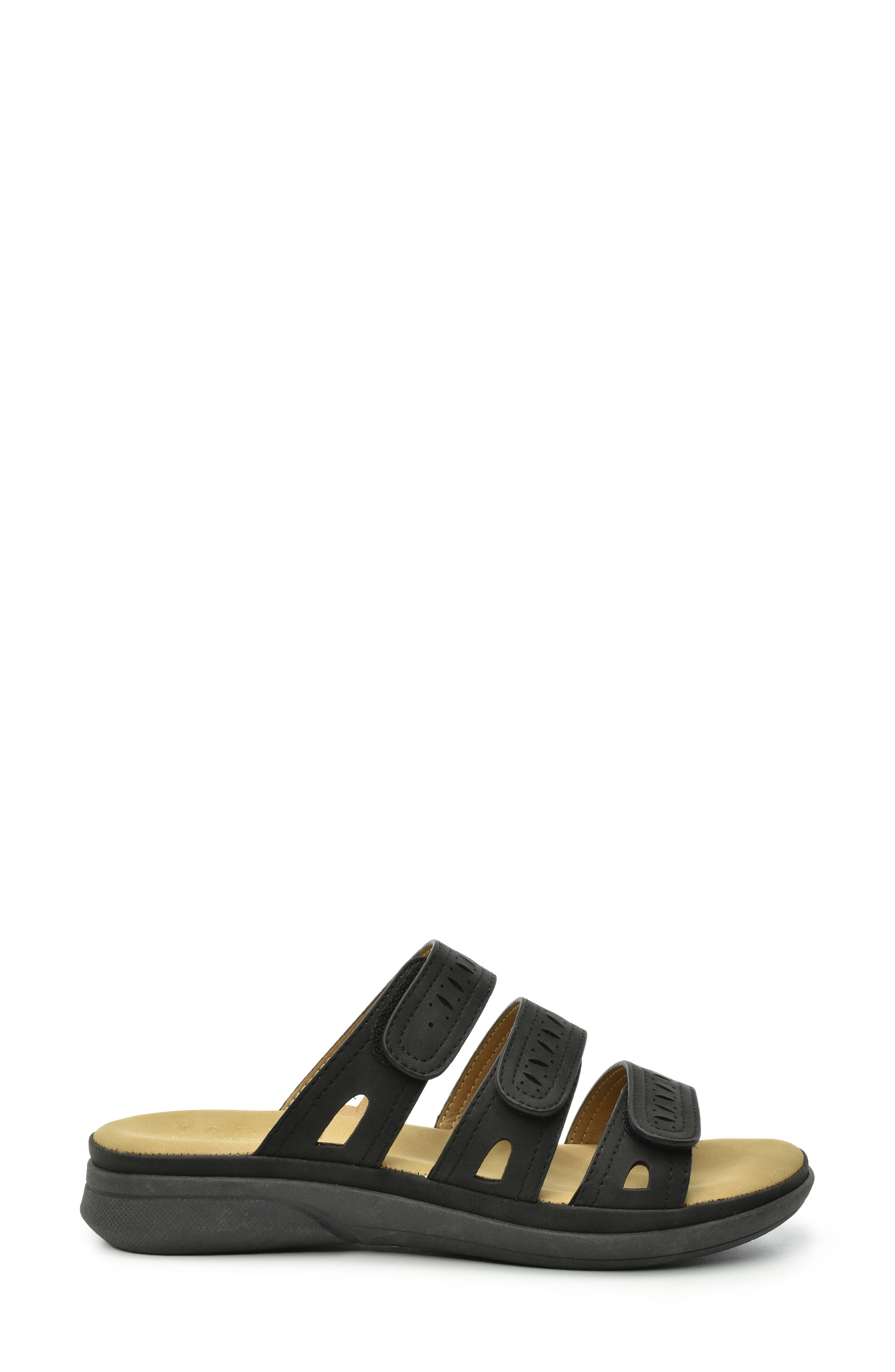 Taryn Rose Taylor Slide Sandal, Alternate, color, 