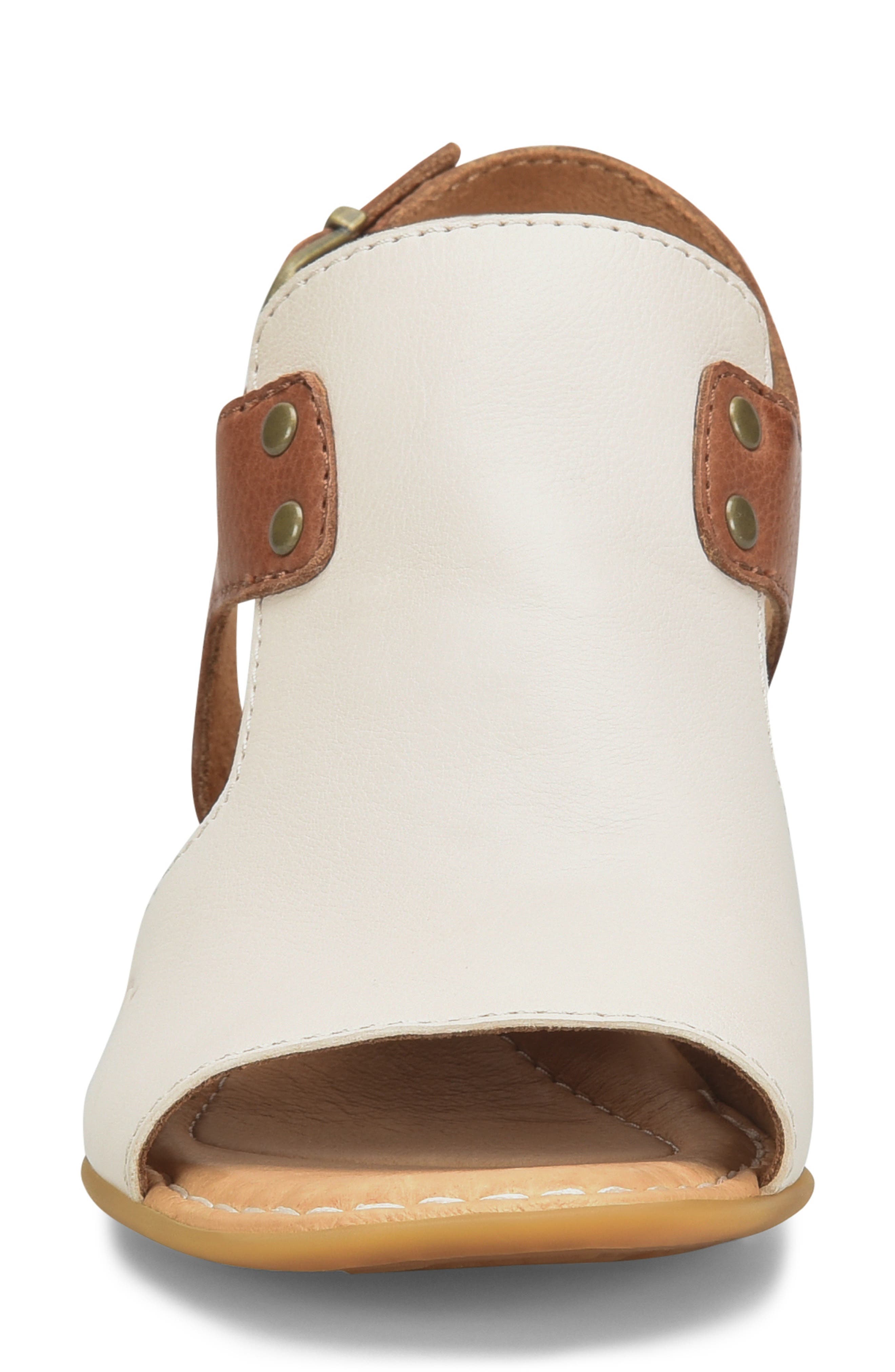 Børn Sylvie Slingback Sandal, Alternate, color, White Combo