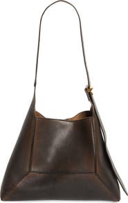 Jimmy Choo Medium Diamond Leather Hobo Bag