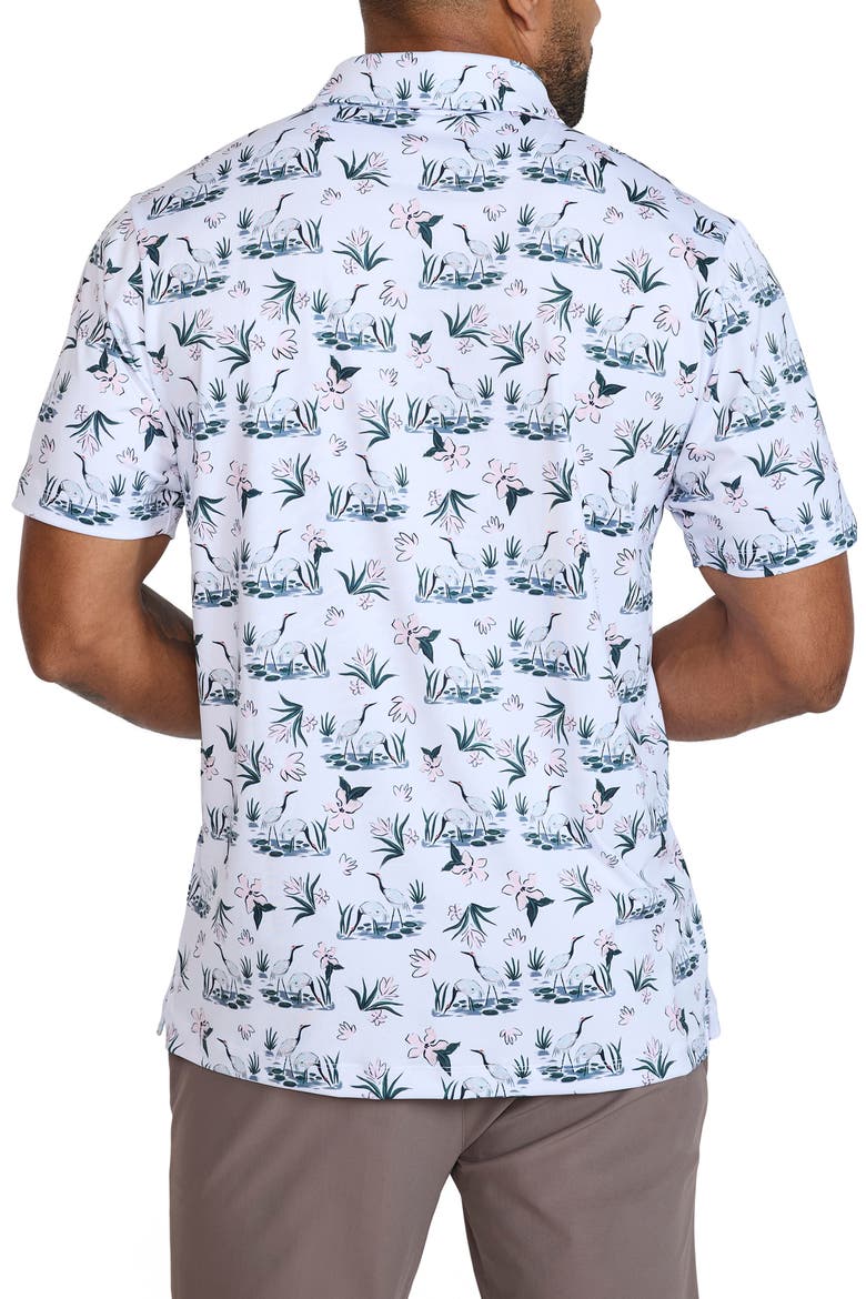 Core Performance Polo, Alternate, color, STORK SIDE STORY