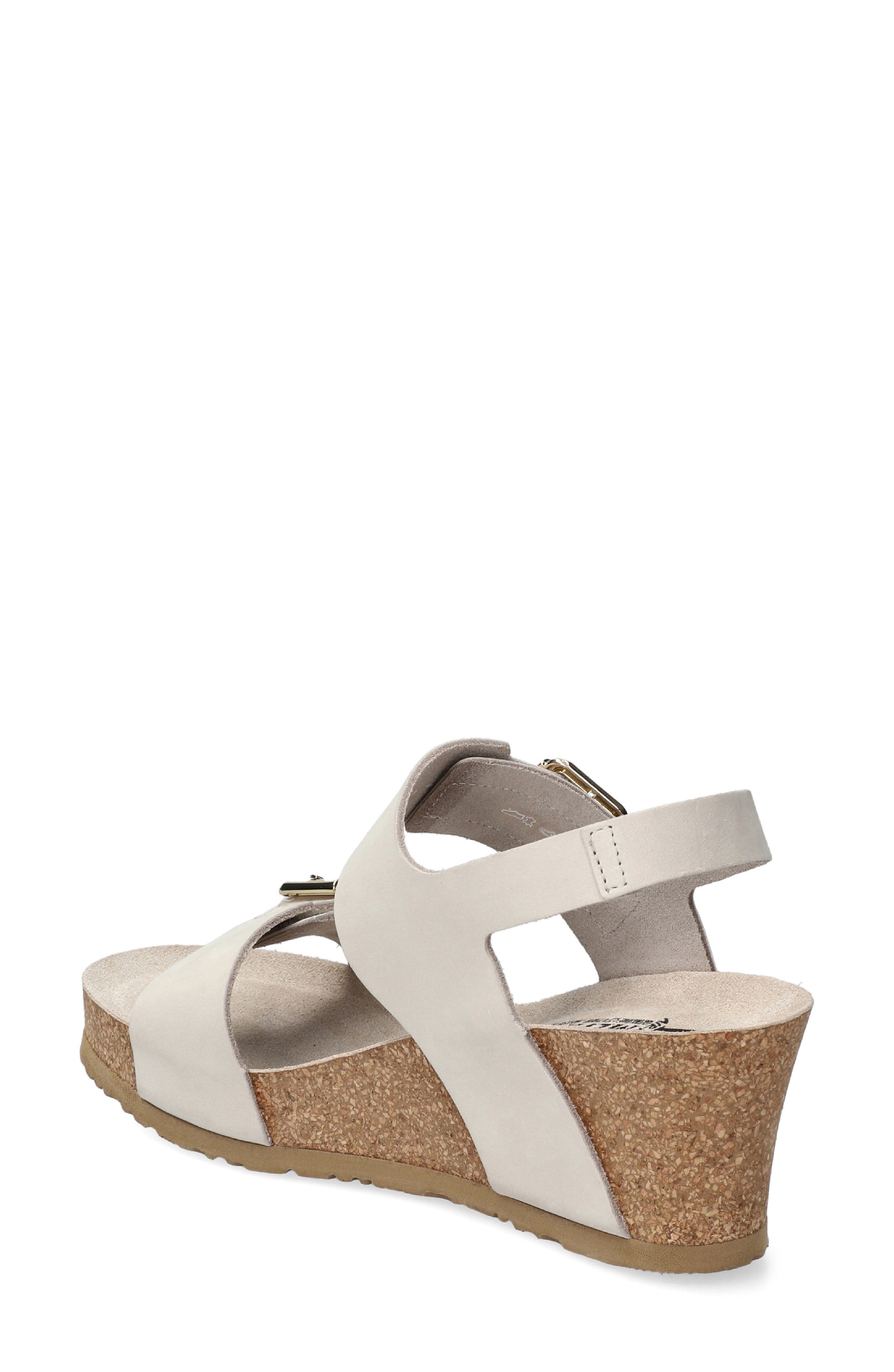 Lissandra Platform Wedge Sandal, Alternate, color, FOG SANDALBUCK