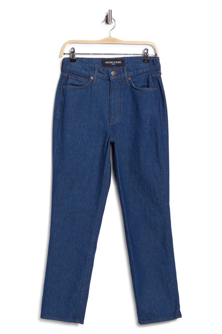 Joey High Waist Ankle Straight Leg Jeans, Main, color, FIGURE EIGHT
