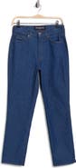 Veronica Beard Joey High Waist Ankle Straight Leg Jeans