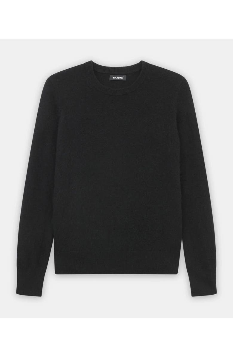 NAADAM The Original Cashmere Sweater, Alternate, color, Black