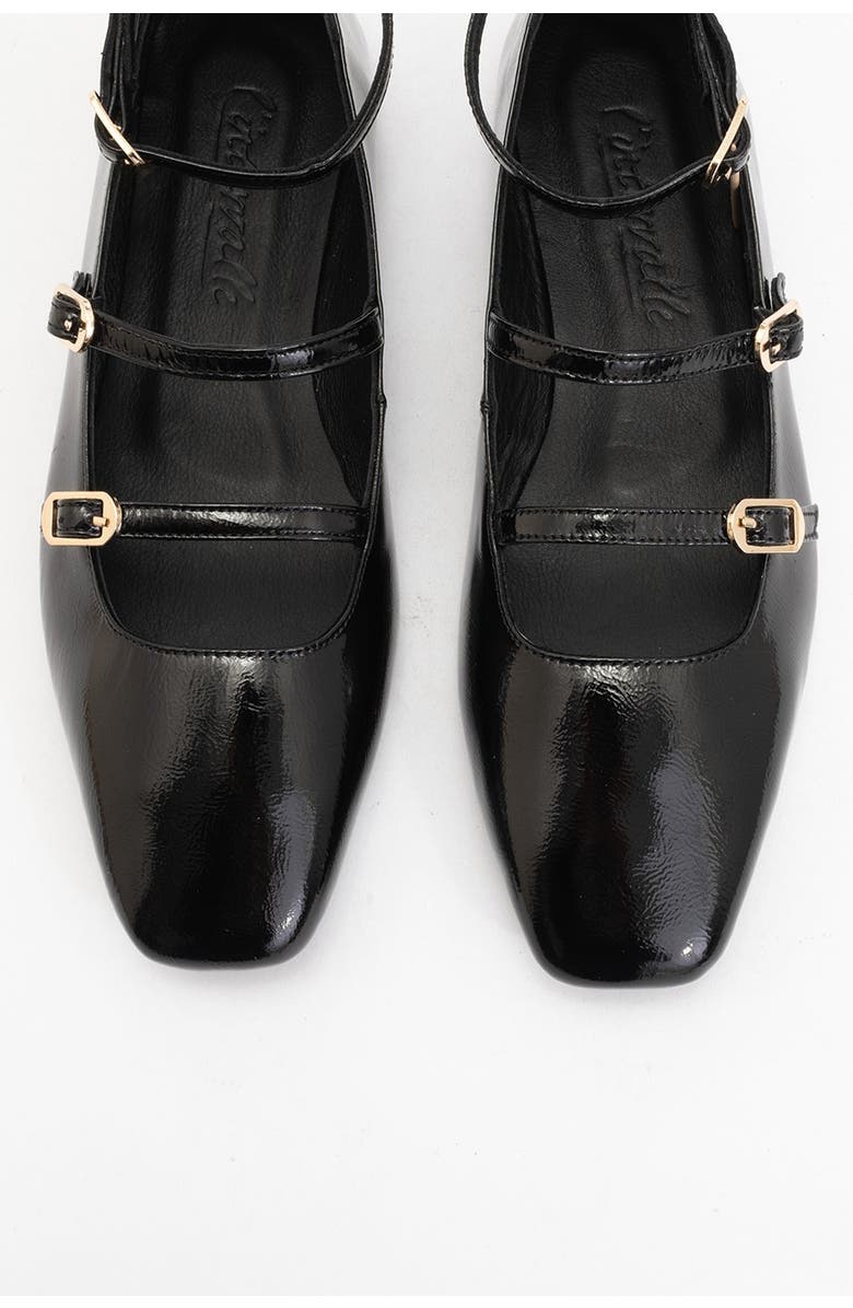 Forever & Always Shoes Serena Leather Mary Jane Flats, Alternate, color,