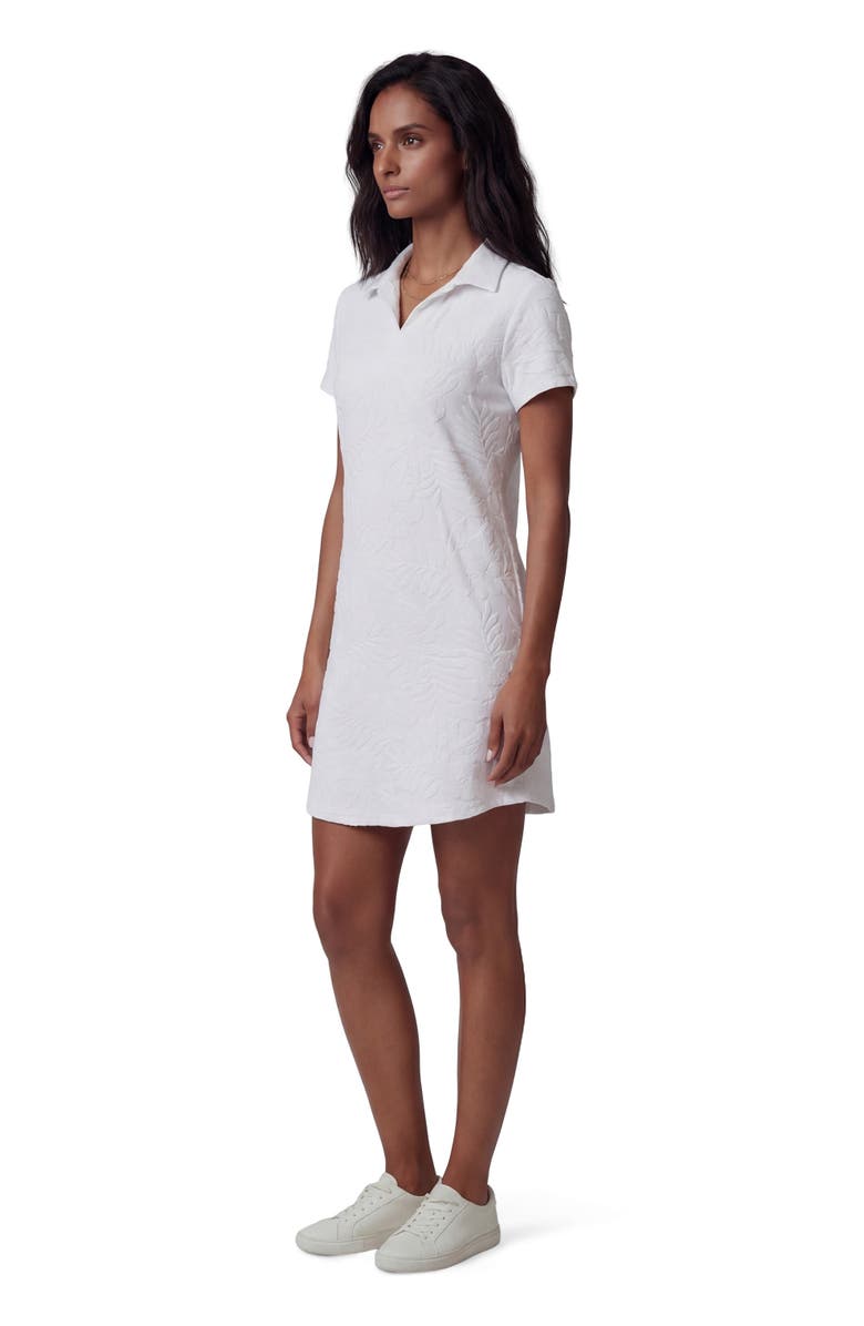 Lords of Harlech Womens Terry Toweling Dress, Alternate, color, White