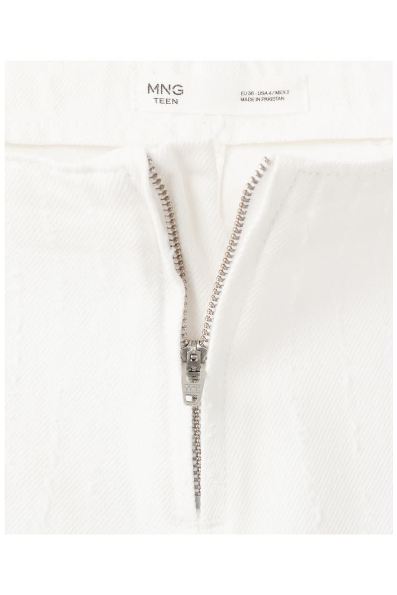 Low Waist Wide Leg Jeans, Alternate, color, WHITE
