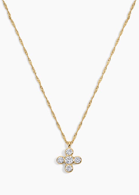 Kylie Clover Pendant Necklace