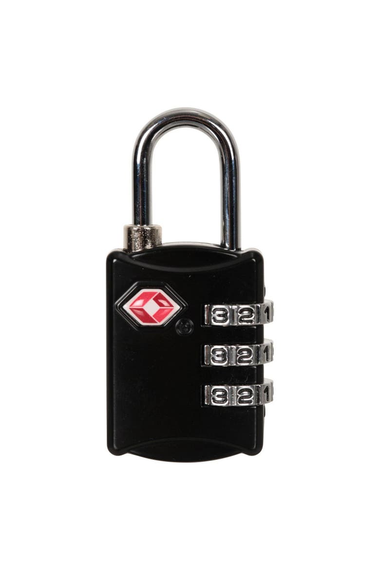 Tsa Combination Padlock, Main, color, Black