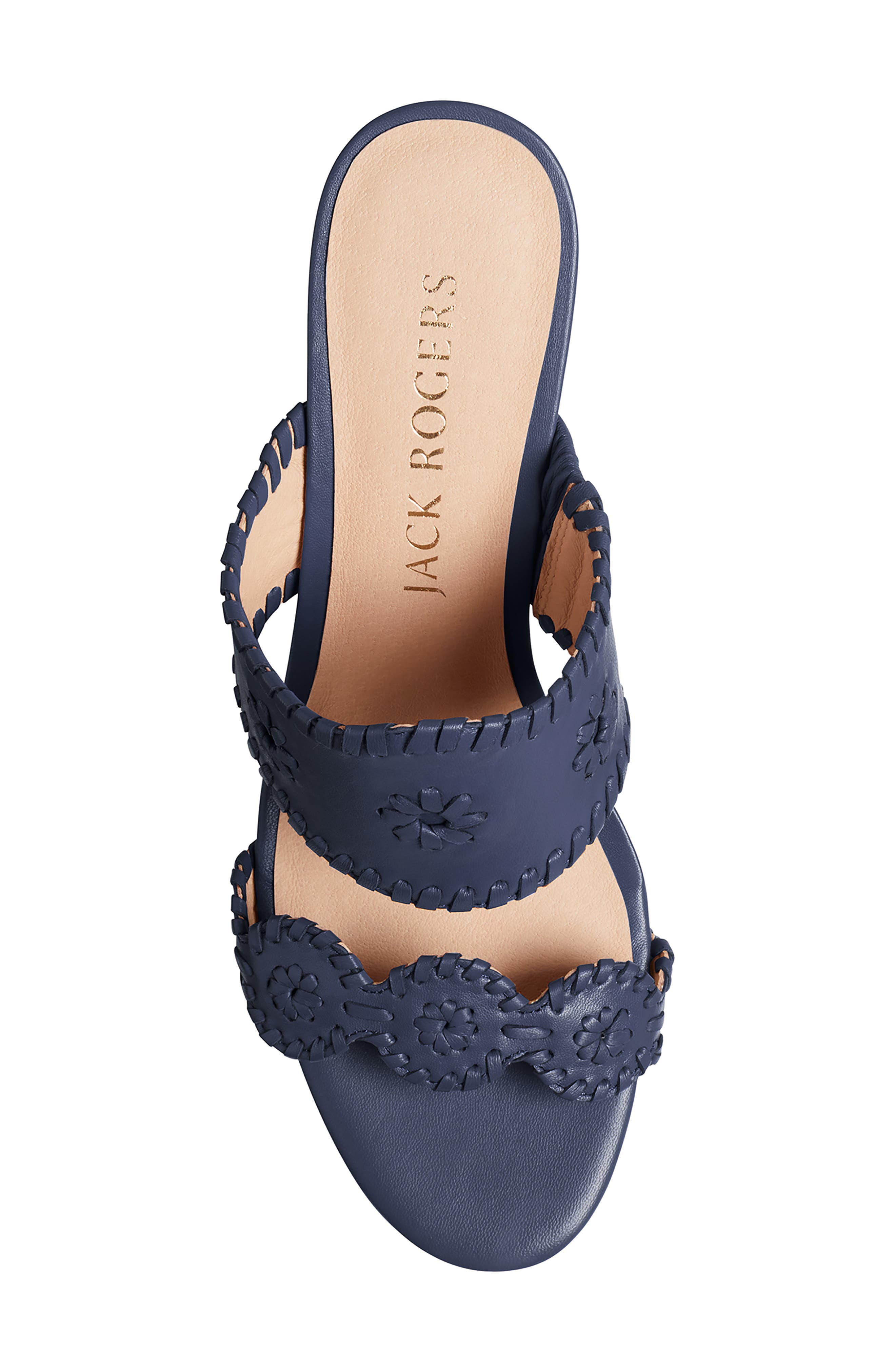Caroline Wedge Sandal, Alternate, color, MIDNIGHT NAVY/ MIDNIGHT NAVY