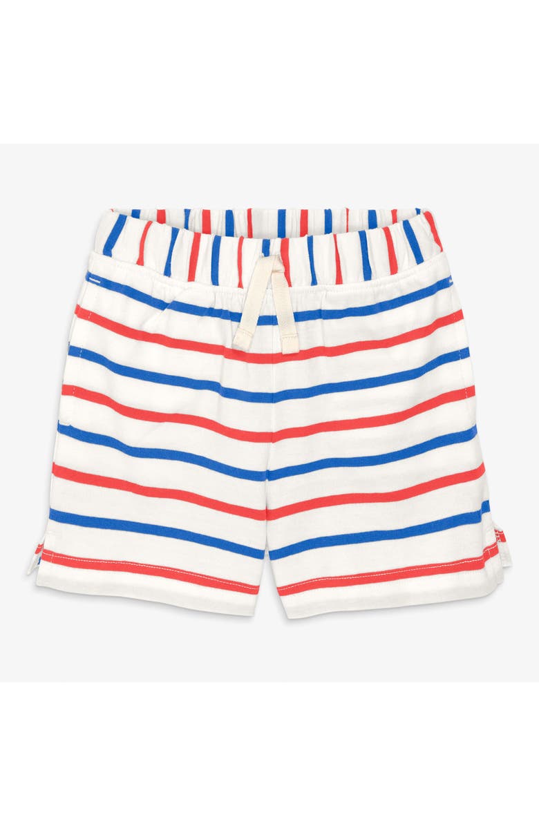 Primary Baby Play Short In Blueberry Stripe, Main, color, Blueberry Strawberry Stripe