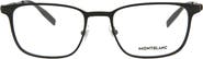 Montblanc 54mm Square Optical Glasses