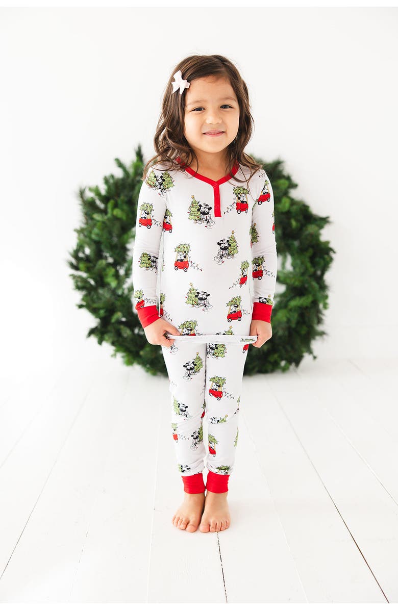 Charlie Lou Baby<sup>®</sup> Little Kid's Steamboat Willie Christmas Pajama Set, Alternate, color,