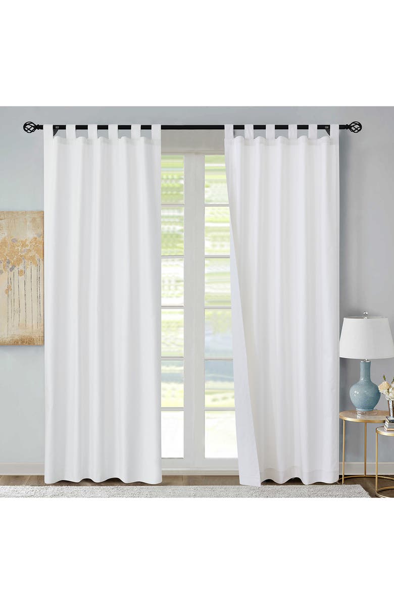 Outdoor Decor by Commonwealth Indoor Cotton Panel Curtain, Alternate, color, 