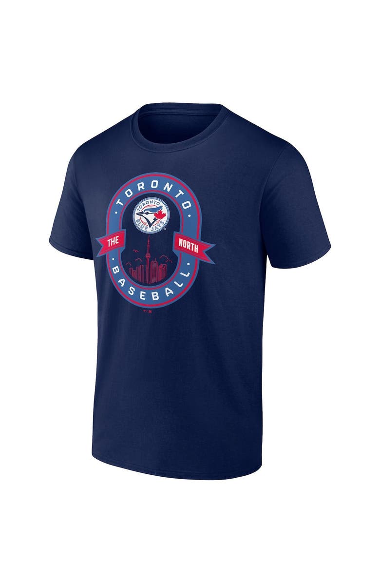 FANATICS Men's Fanatics Branded Navy Toronto Blue Jays Iconic Glory Bound T-Shirt, Alternate, color, 