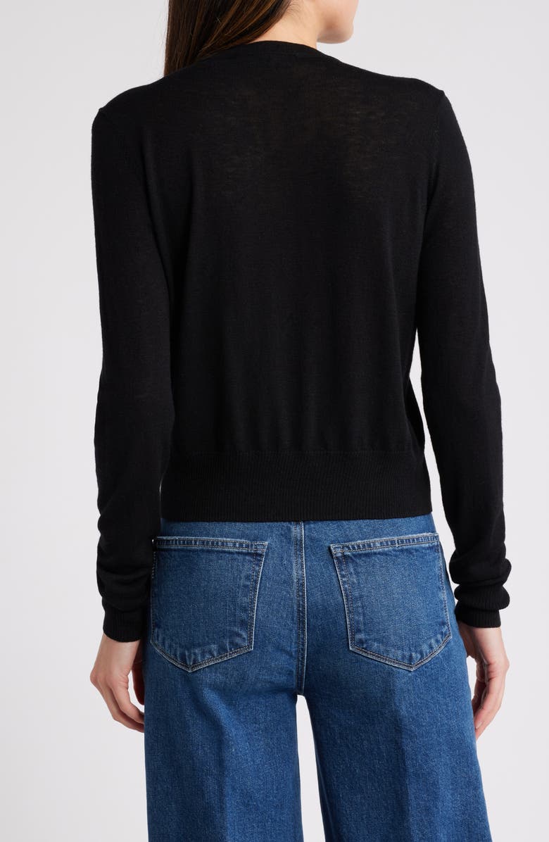 Favorite Daughter The Take a Bow Cardigan, Alternate, color, Black