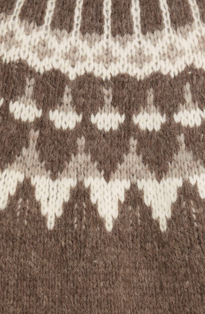 FRAME Fair Isle Alpaca & Wool Blend Sweater, Alternate, color, 