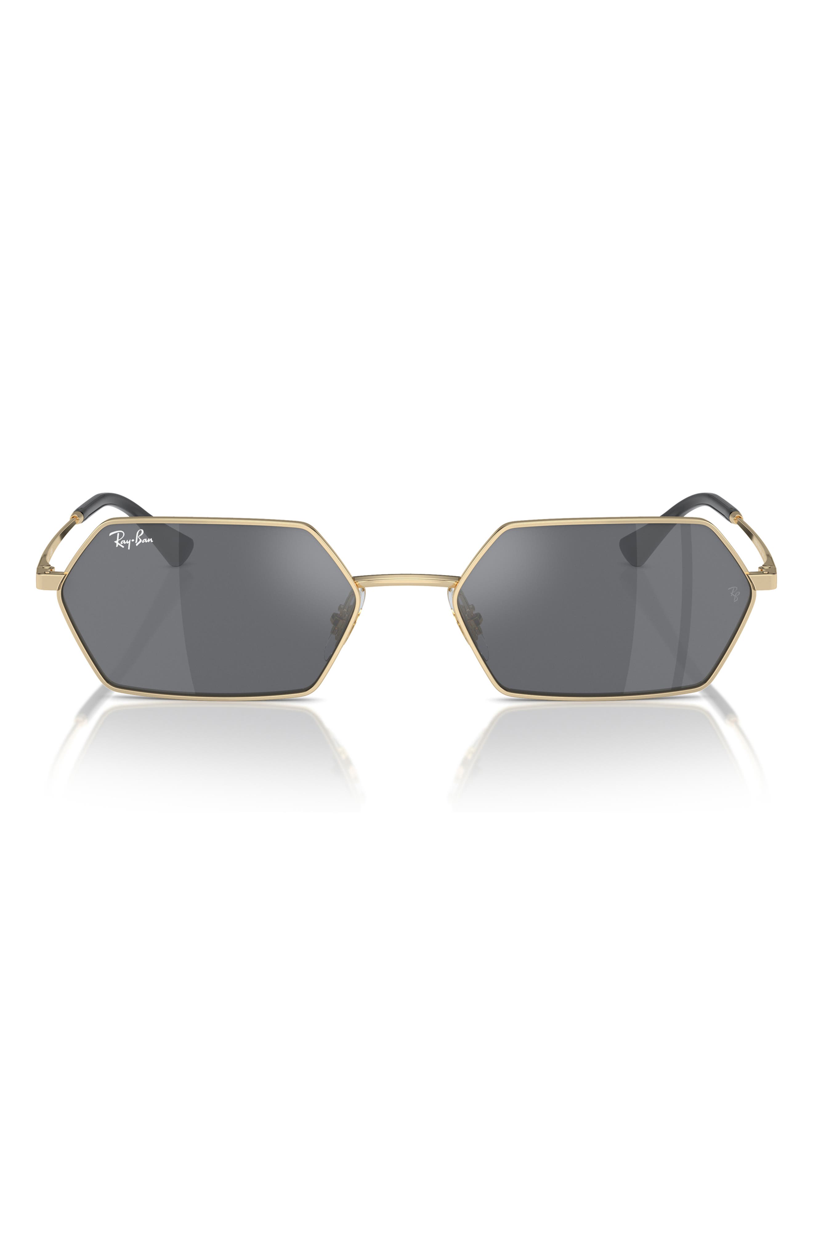 Ray-Ban Yevi 58mm Rectangular Sunglasses | Nordstrom