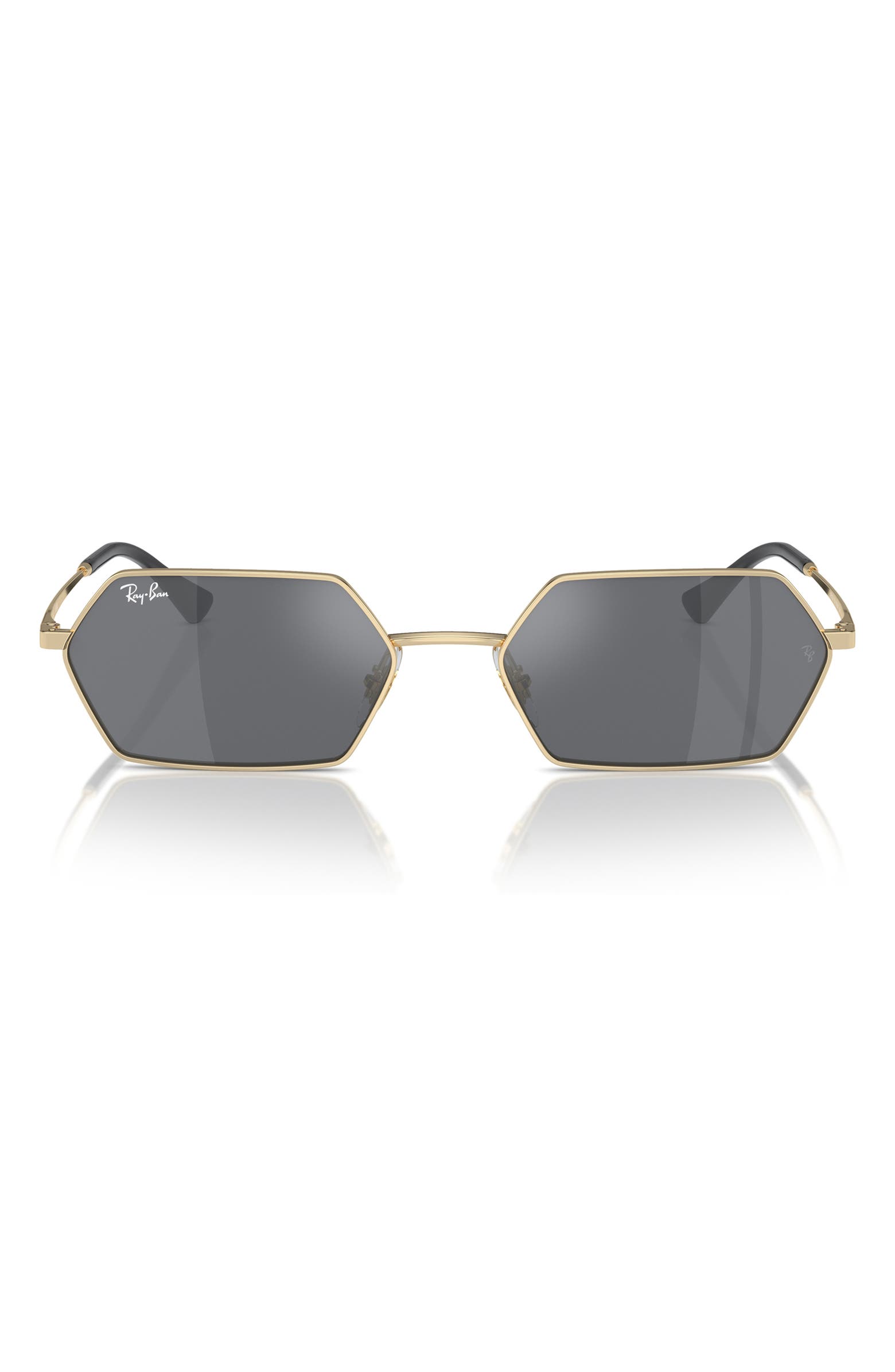 Ray-Ban Yevi 58mm Rectangular Sunglasses | Nordstrom