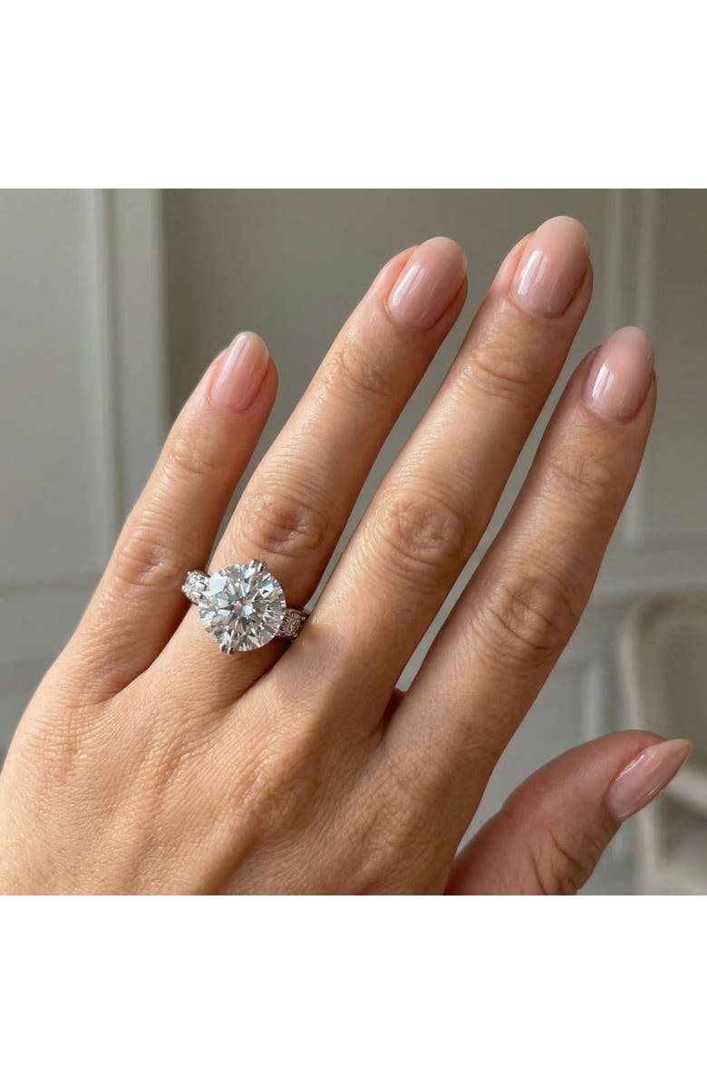 Bliss Diamond Certified 4 1/2Ct Bauer Diamond Engagement Ring 14k Gold Lab Grown, Alternate, color, 14K Yellow Gold