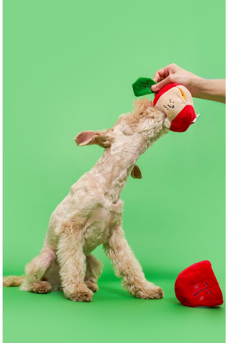Apple Nosework Toy, Alternate, color, RED