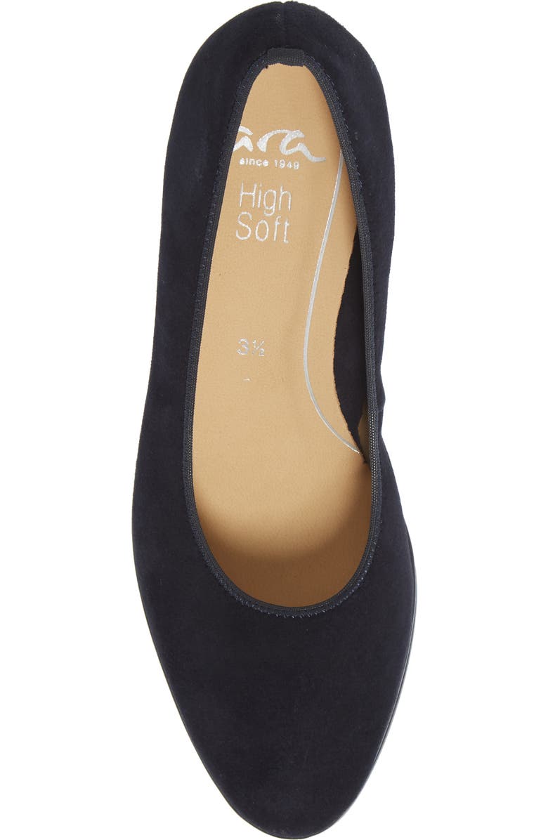 ara Ophelia Pump, Alternate, color, Blue Suede