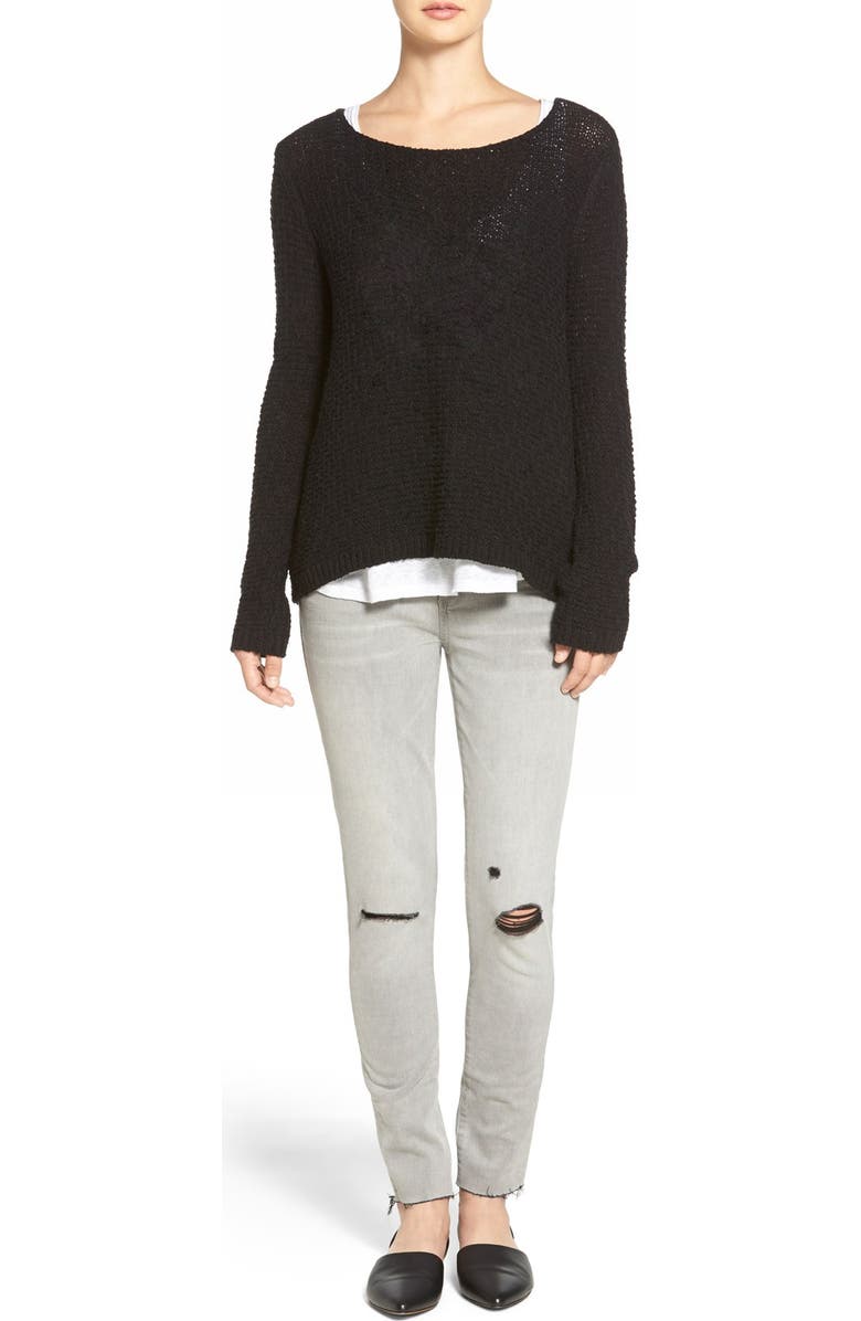 Vince 'Nina' d'Orsay Flat, Alternate, color,