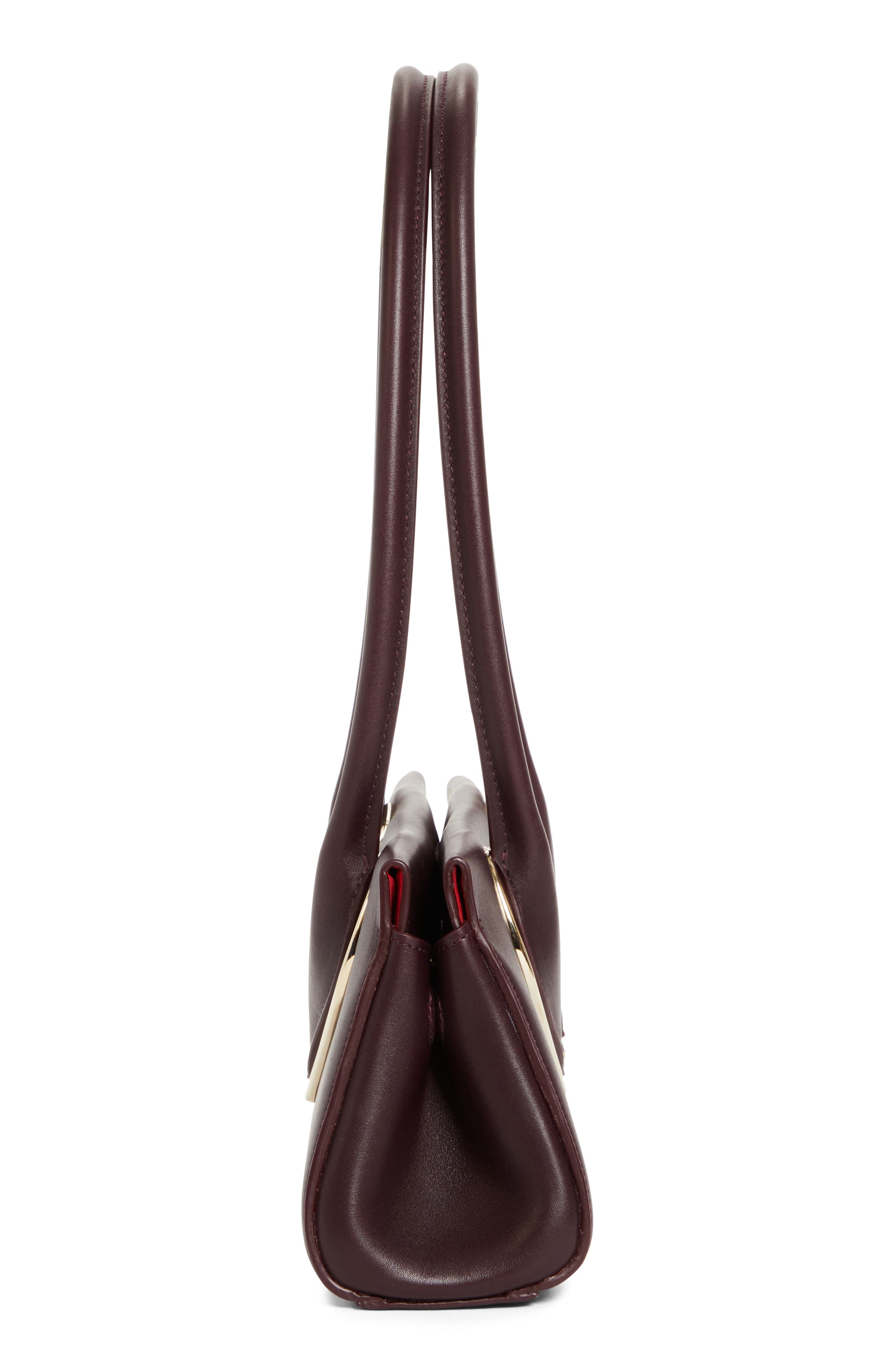 Calfskin Baguette Handbag, Alternate, color, AMARA