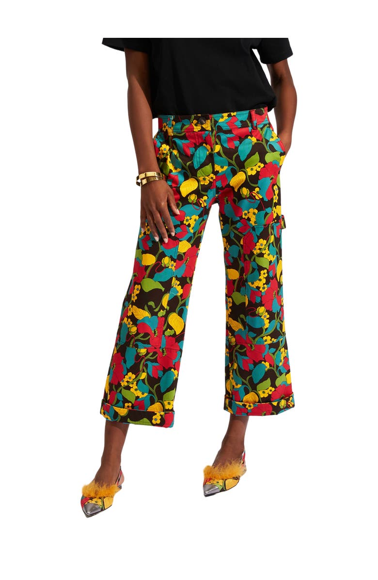 La DoubleJ Cargo Pants Vines Brown, Main, color, Vines Brown