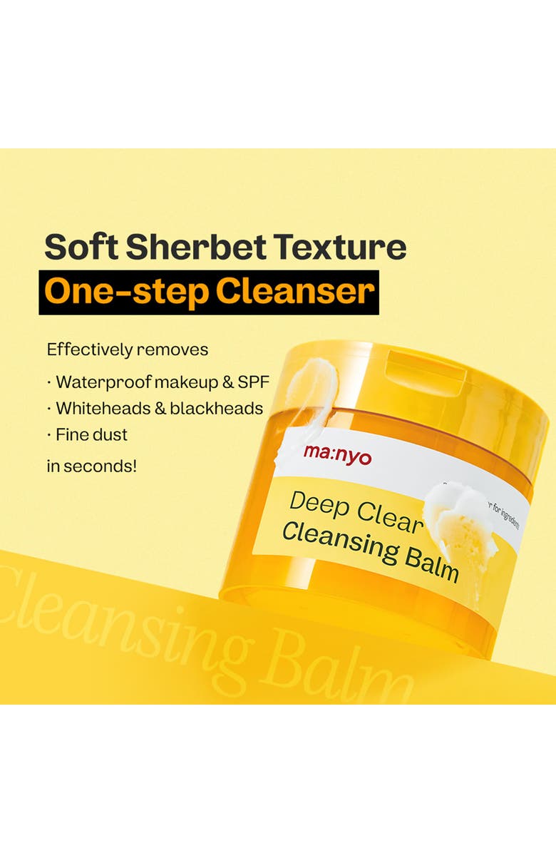 ma:nyo Deep Clear Cleansing Balm, Alternate, color, Yellow