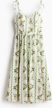 H&M Flared-skirt Strappy Dress