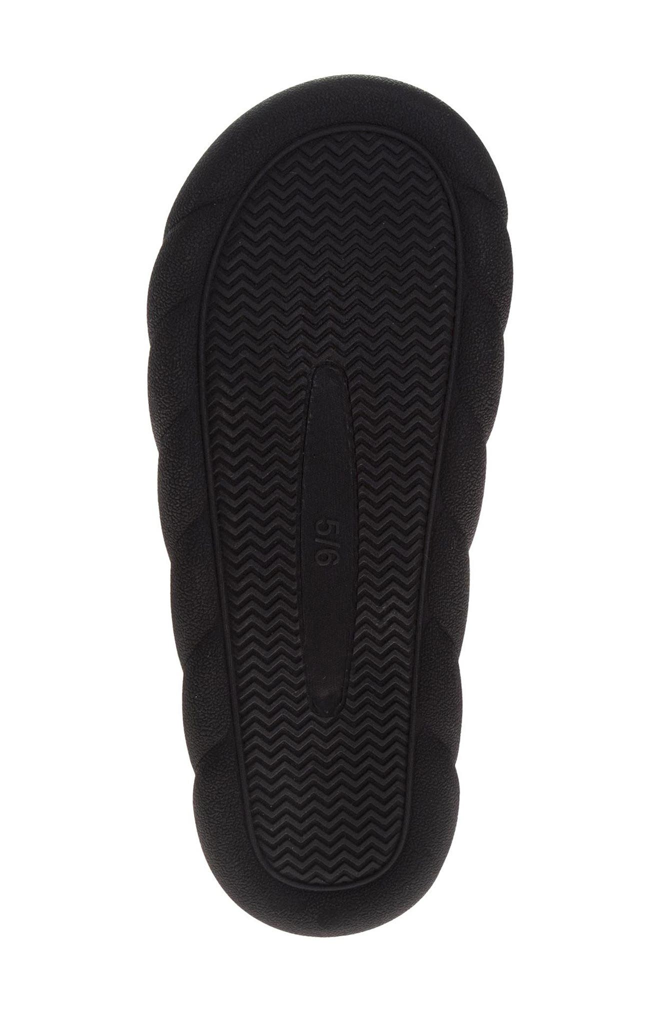 Diet Coke Plush Slipper, Alternate, color, BLACK