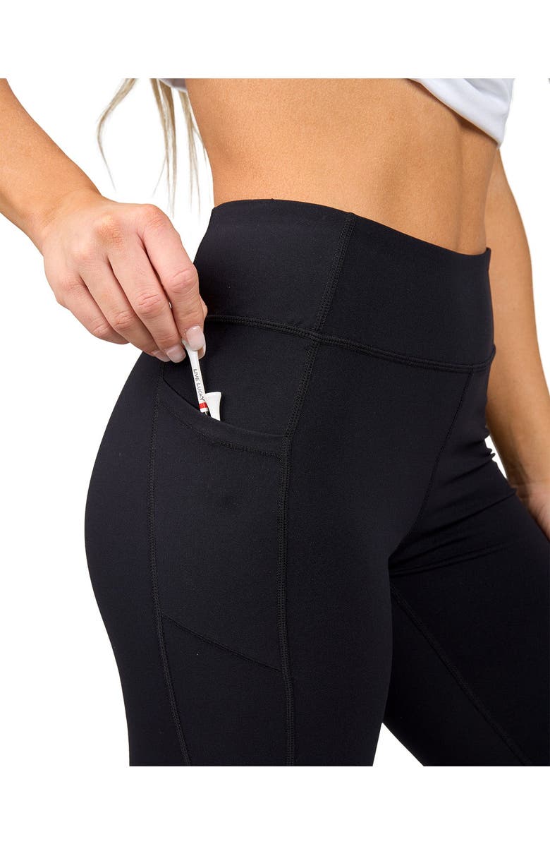 Black Clover Venus Leggings, Alternate, color, Black