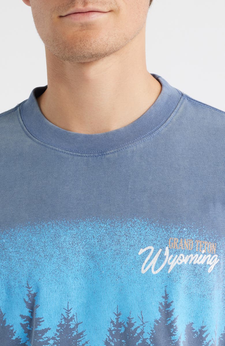 ID Supply Co Wild Lands Graphic T-Shirt, Alternate, color, Washed Navy