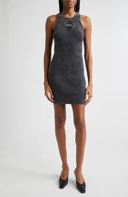 DIESEL® M-Anchorage-SL Rib Body-Con Minidress