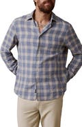 Faherty Palmetto Plaid Button-Up Shirt