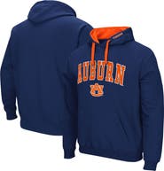 COLOSSEUM Men's Colosseum Navy Auburn Tigers Big & Tall Arch & Logo 2.0 Pullover Hoodie