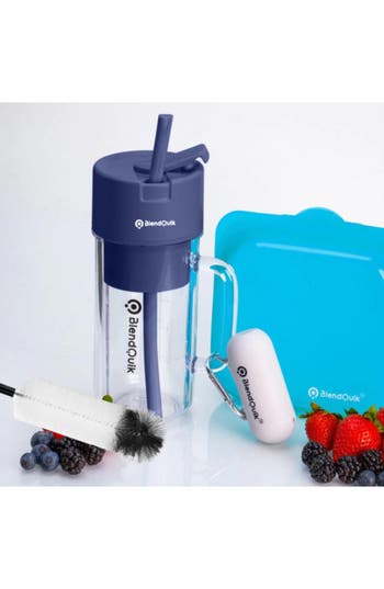 Blendquik Complete Portable Blender Set In Dark Blue