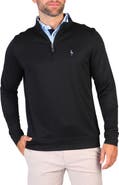 TailorByrd Modal Blend Quarter Zip Pullover