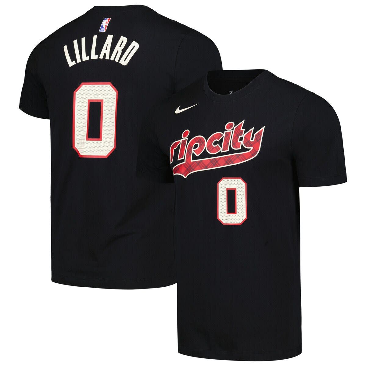damian lillard t shirt nike