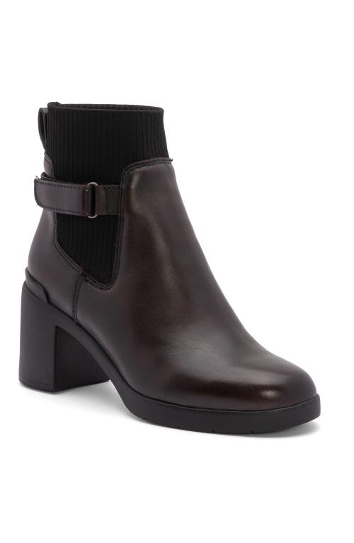 Abeo Metropolis Strap Boot In Burgundy - Regular