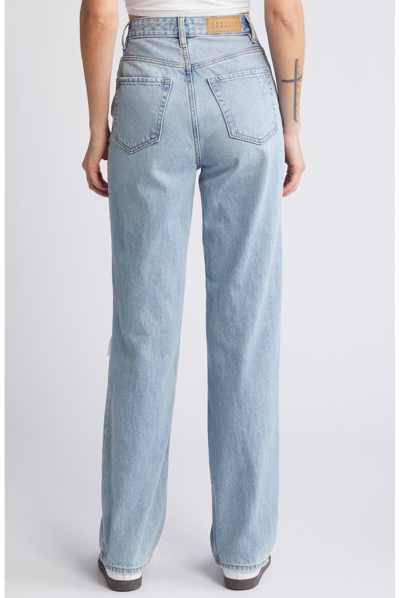 '90s Ripped Boyfriend Jeans, Alternate, color, BIANCA
