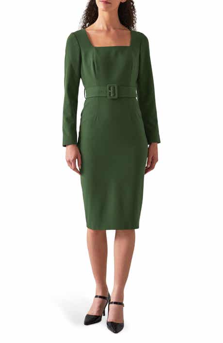 LK Bennett Carrington Long Sleeve Dress