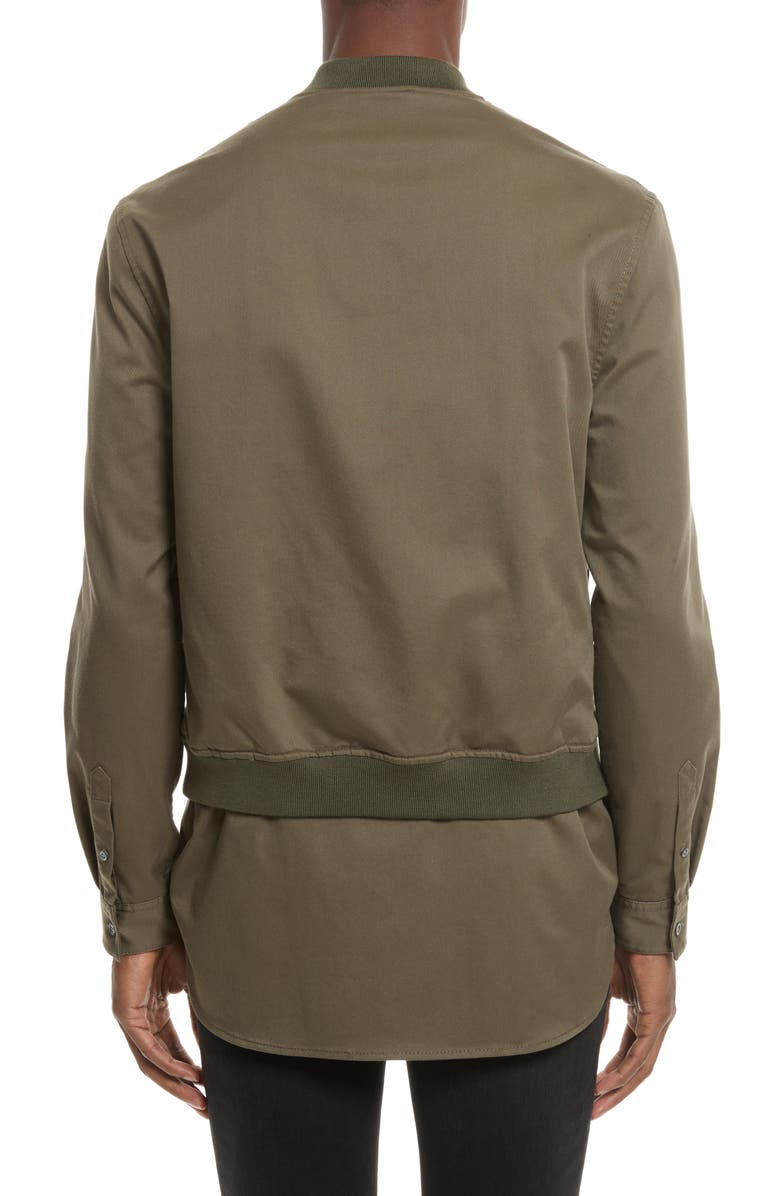 3.1 Phillip Lim Bomber Shirt Jacket, Alternate, color, 
