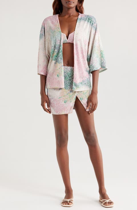 Lena Sequin Cover-Up