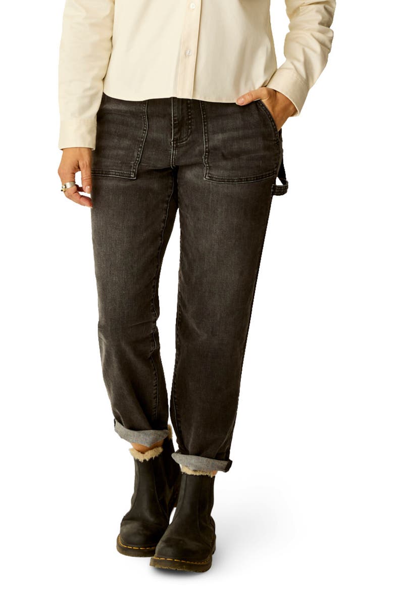 Carve Designs Corey Denim Pant, Alternate, color, Washed Black