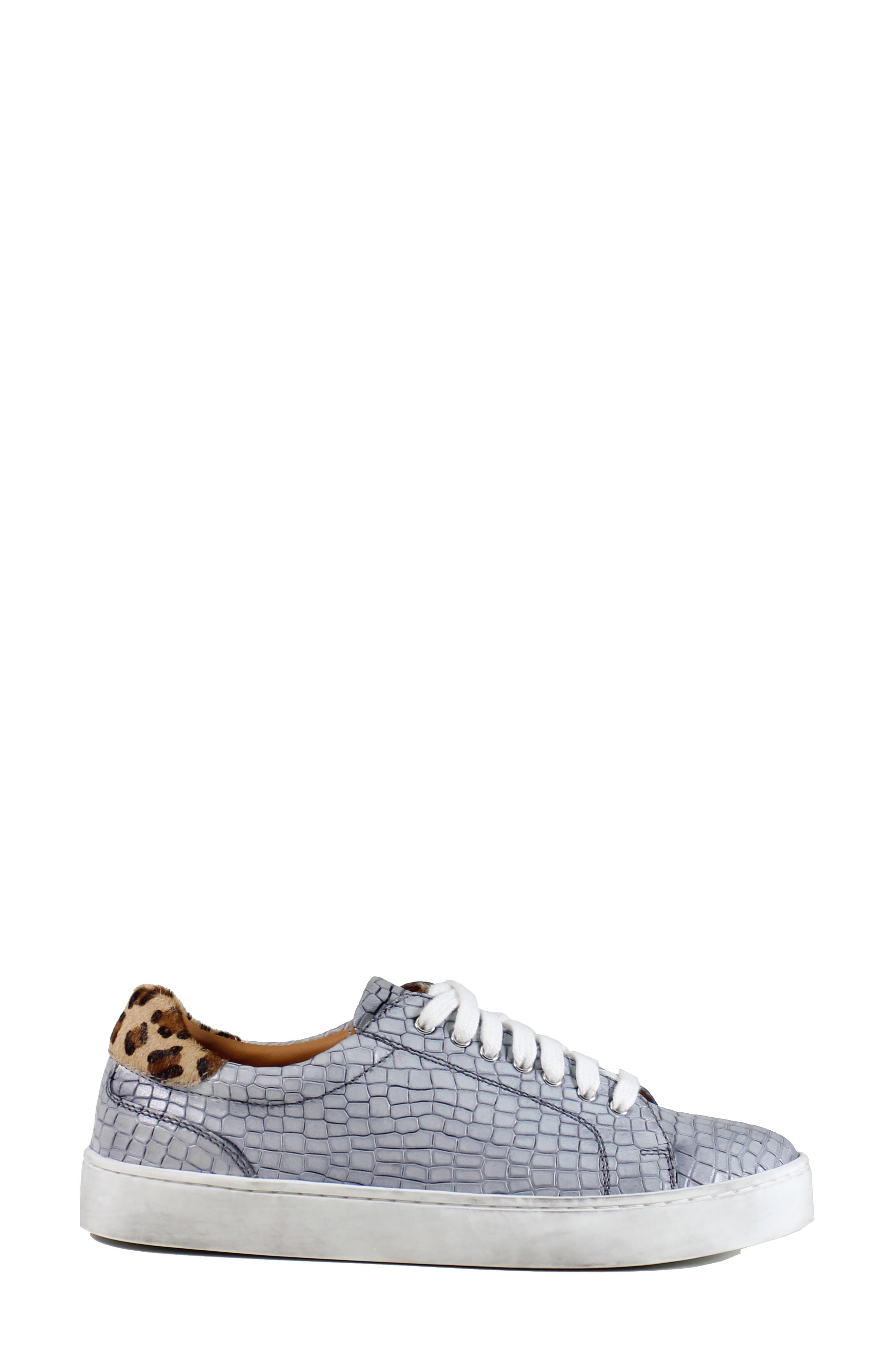 Diba True Abbot Snakeskin Embossed Sneaker, Alternate, color, 