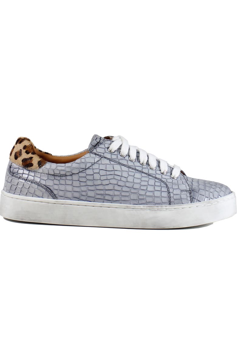 Diba True Abbot Snakeskin Embossed Sneaker, Alternate, color,