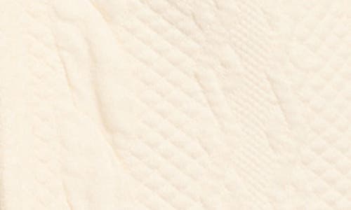 Tommy Bahama Aruba Cable Stitch Full Zip Sweatshirt In Neutral